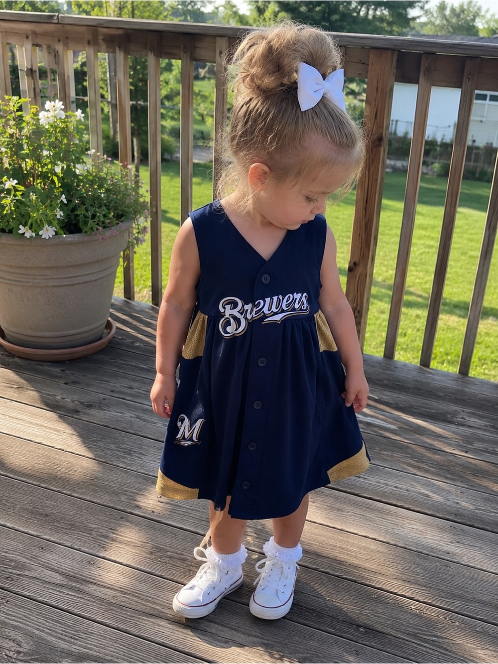 MLB Milwaukee Brewers Jersey Dress